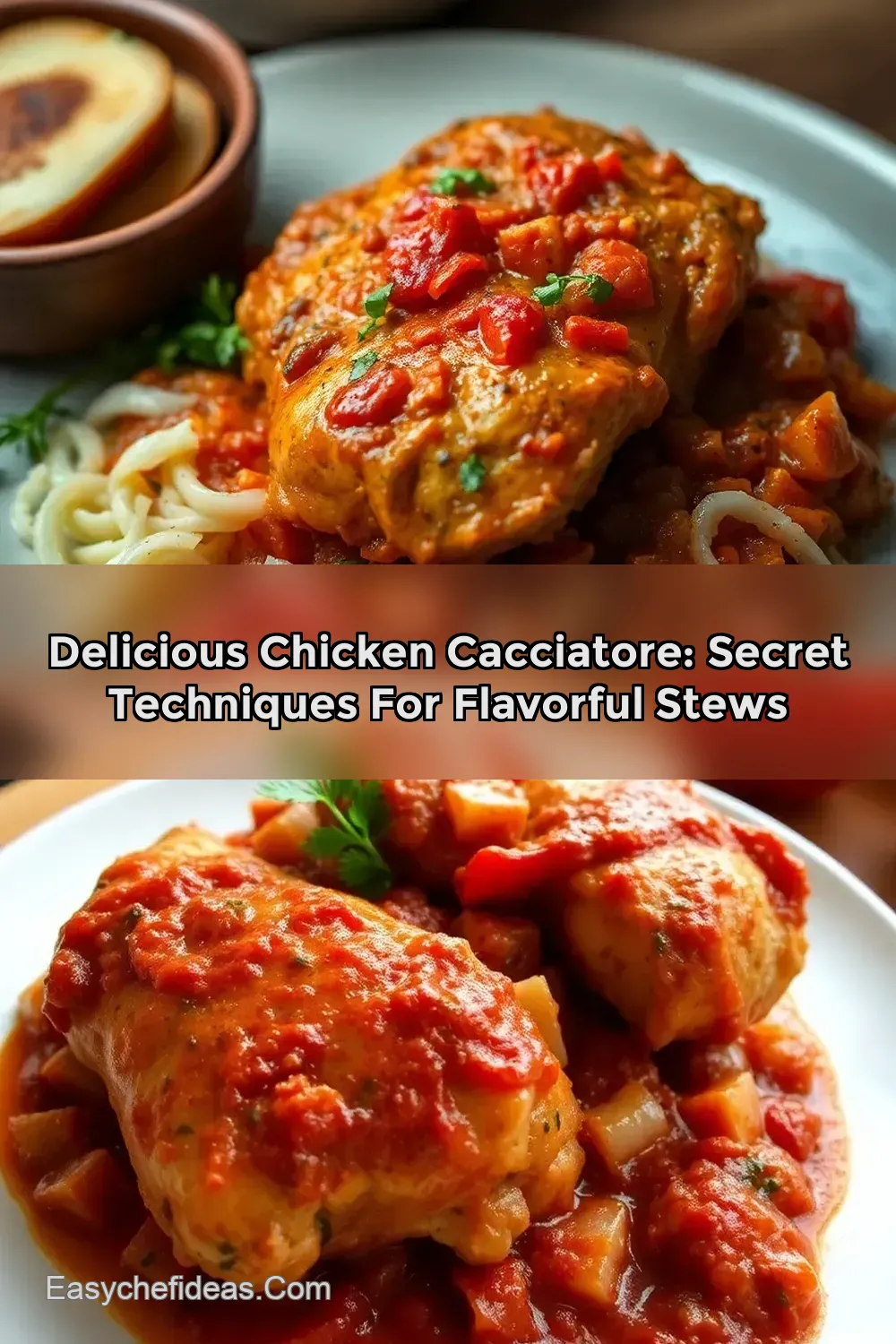 Rustic Chicken Cacciatore: A Hearty Italian Classic Recipe