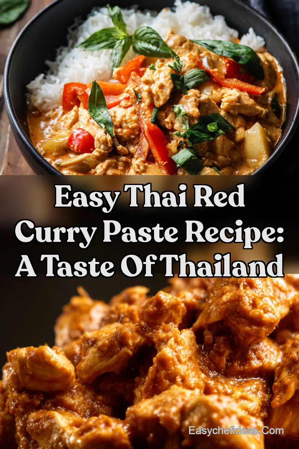 Easy Thai Red Curry Paste Chicken Weeknight Bangkok 