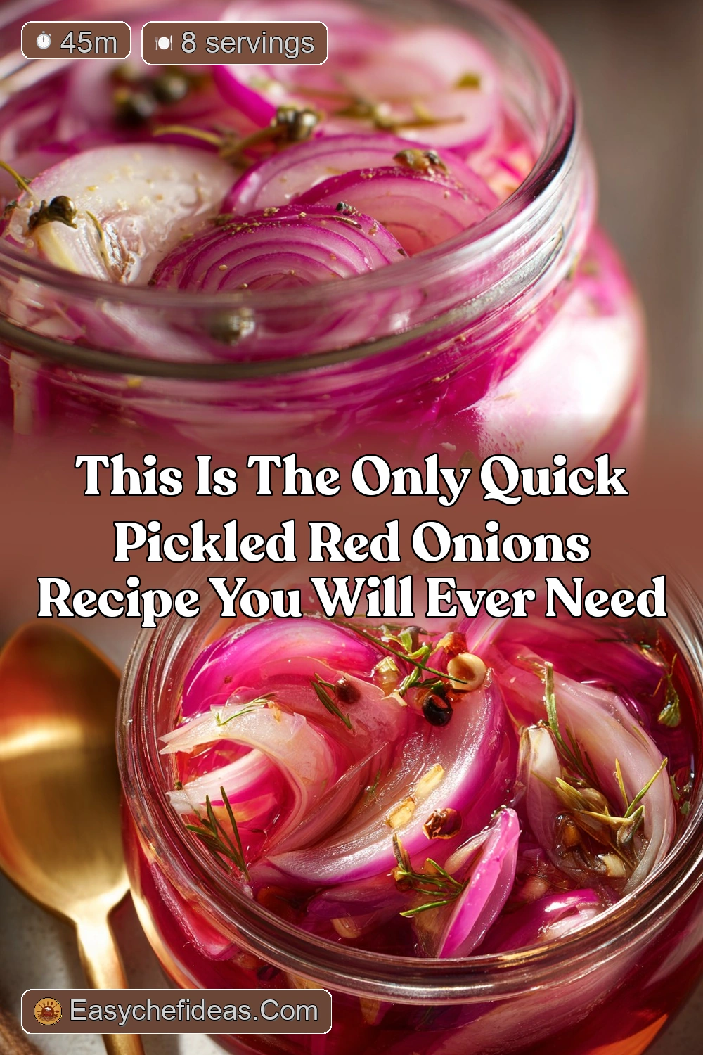 Foolproof Quick Pickled Red Onions The 15Minute Kitchen MVP