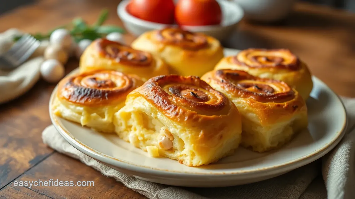 Baked Crescent Rolls Breakfast Casserole