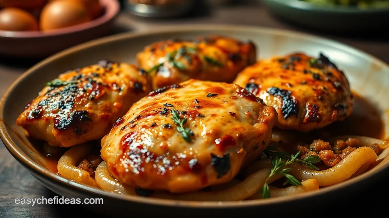 Baked Tuscan Chicken