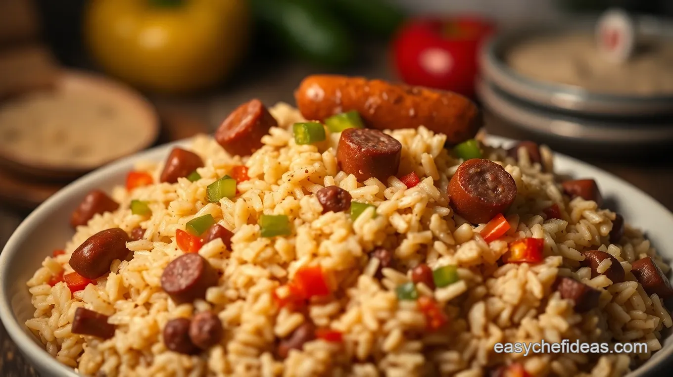 Cajun Sausage and Rice