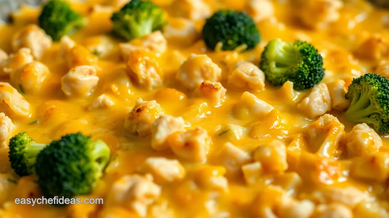 Cheesy Chicken and Broccoli Casserole: Easy Casserole Recipes for Families Cheesy Chicken and Broccoli Casserole