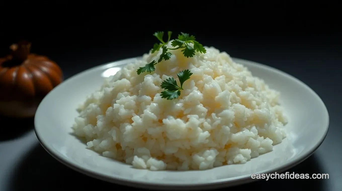 Easy Coconut Rice: A Creamy Tropical Family Favorite Recipe Coconut Rice Delight: A Creamy Tropical Side