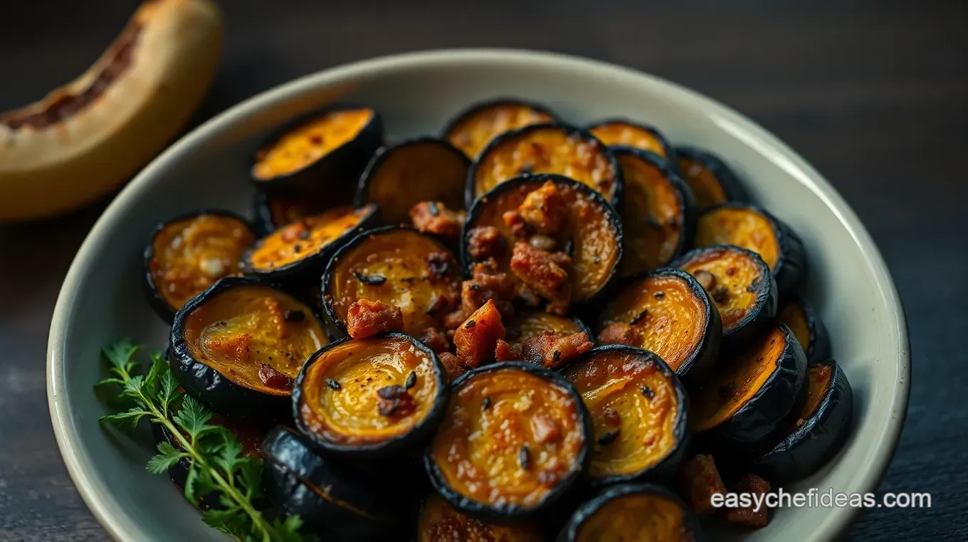 Deliciously Baked Brinjal: A Mediterranean Delight
