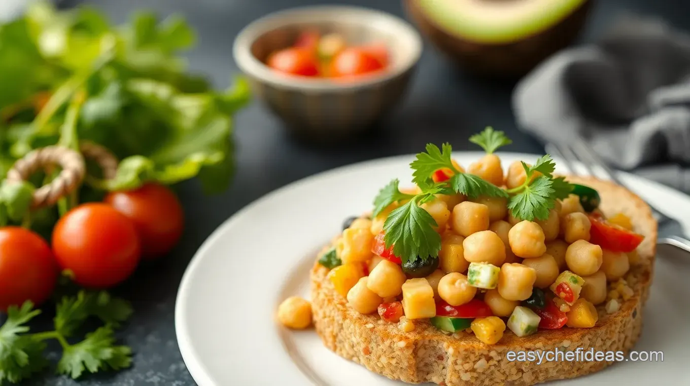 Vegan Chickpea Salad Sandwich