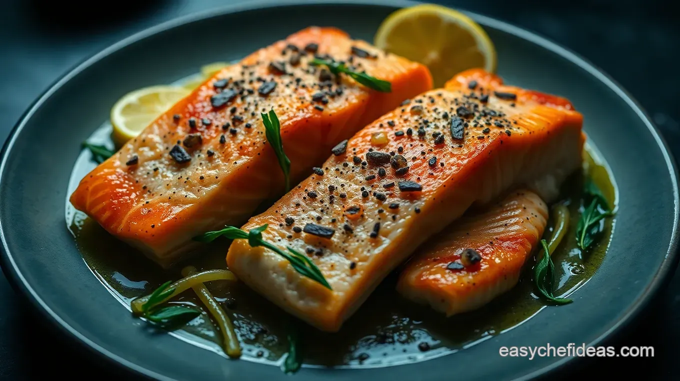 Easy & Flavorful Salmon and Garlic Recipe: My Family Favorite Garlic Butter Salmon with Lemon and Herbs