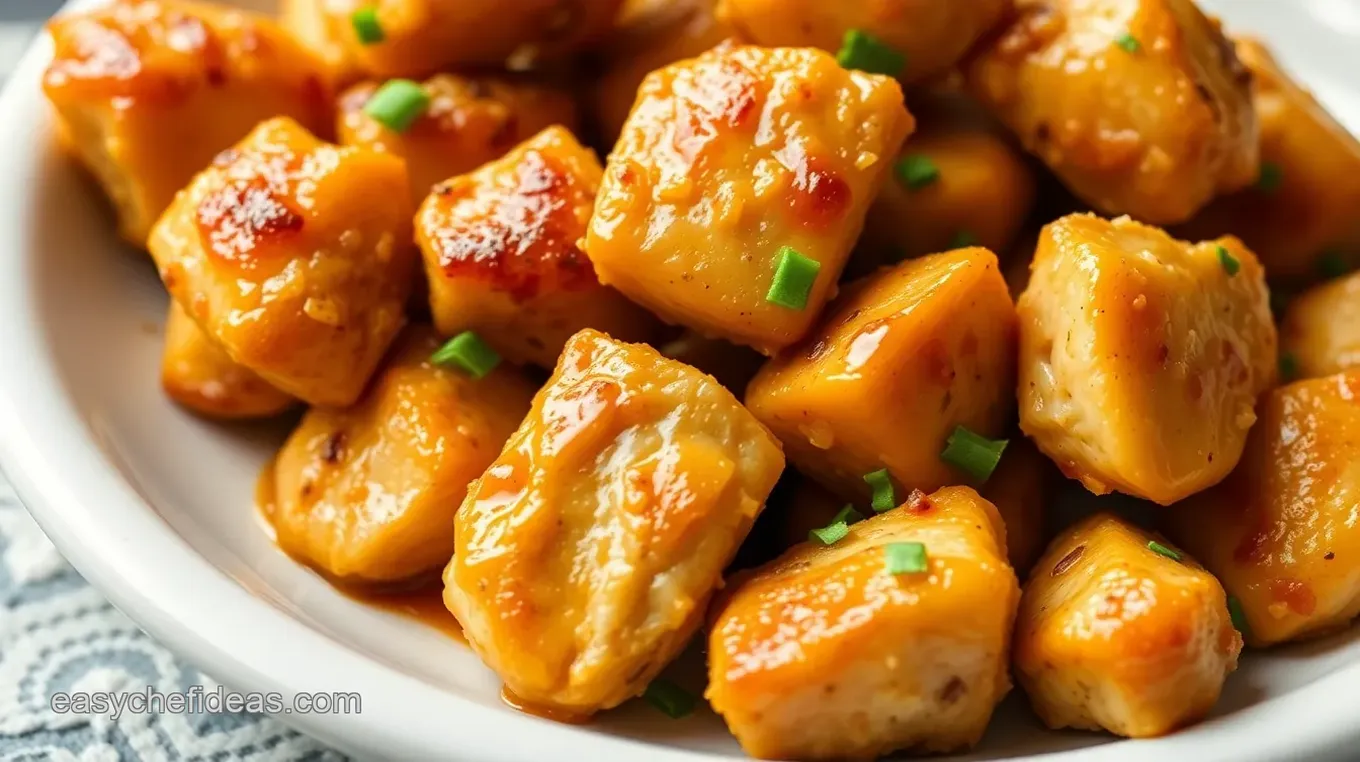 Honey Garlic Chicken Bites