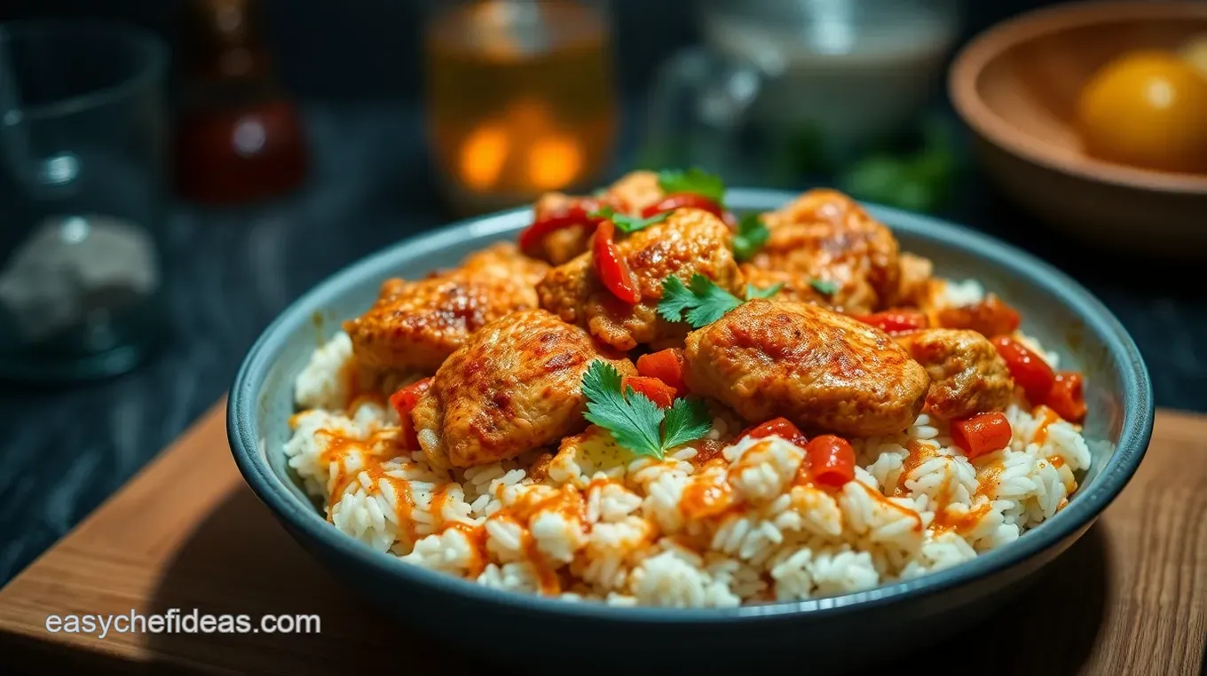 Delicious Mexican Chicken and Rice Dish: A Vibrant One-Pan Fiesta Mexican Chicken and Rice Fiesta: A Flavorful One-Pan Wonder