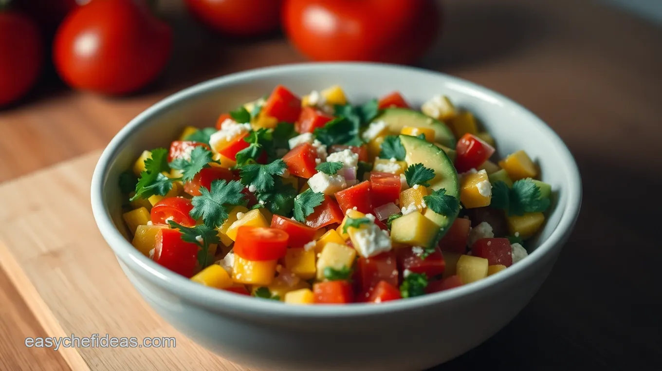 Savory Mexican Street Corn Salad: Cotija Cheese Replacement