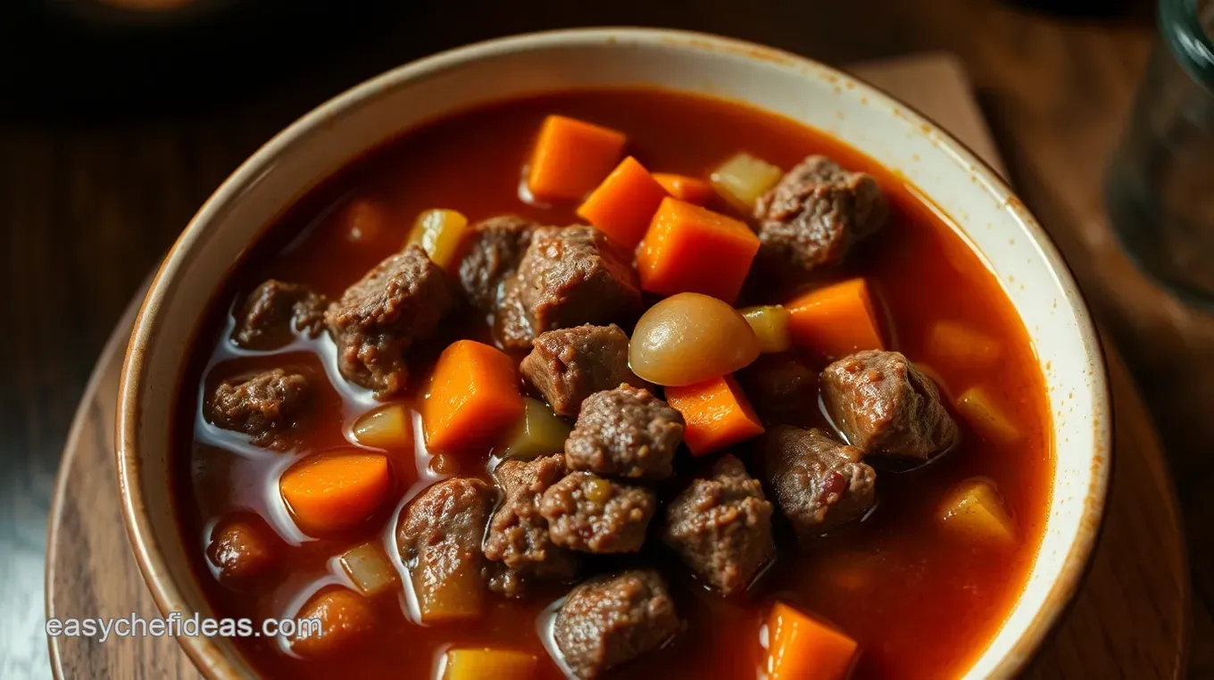 Hearty Steak Soup Recipe: A Comfort Food Classic Savory Steak Soup: A Hearty Delight