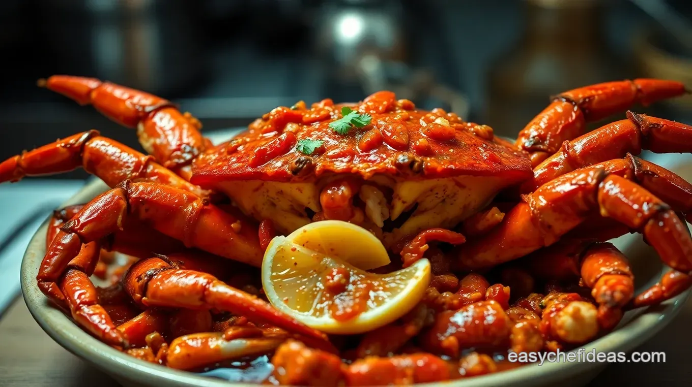 Delicious Singaporean Chili Crab: A Fiery Feast for Friends & Family Singaporean Chili Crab: A Fiery Favorite
