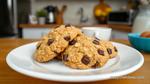 Bake Oatmeal Cookies with Chocolate Chunks