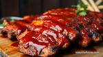 Grilled Pork Ribs with Sweet BBQ Sauce