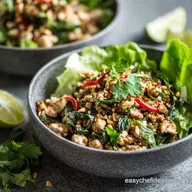 15Minute Chicken Larb Bowls: Healthy, Speedy Thai Dinner Recipe