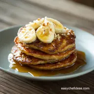 4Ingredient Flourless BananaNut Pancakes: Quick, Healthy, 15-Minute Recipe