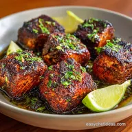 6Minute Blackened Air Fryer Salmon Bites Crispy Quick Weeknight Dinner
