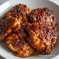 Air Fryer Brown Sugar Thighs in 25 Min