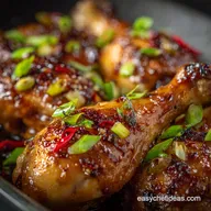 Asian Glazed Chicken Drumsticks: Easy Recipe for Sticky, Glossy Glaze