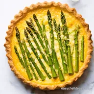 Easter Brunch Ideas Asparagus Gruyere Tart Recipe