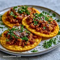Crispy Beef Tostadas in 25 Minutes
