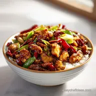Kung Pao Chicken for 4 Servings with Silky Sichuan Aromatics