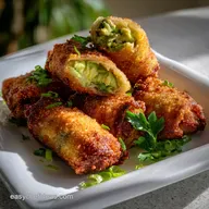 Avocado Egg Rolls: Crispy Restaurant-Style Appetizer