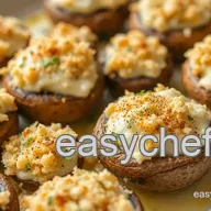 How to Bake Mushrooms with Creamy Cheese Filling: A Delicious Twist!