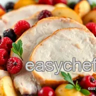 Easy & Juicy Bake Turkey with Apples & Berries Delight: My Family Favorite