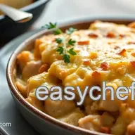 Comforting Baked Chicken Cobbler with Cheddar Topping: My Family's Favorite!