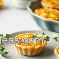 Easy Baked Mini Salmon Quiches: Savory Bites for Brunch Lovers