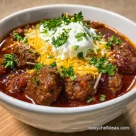 Chili Cookoff Idea Recipe with Beef: Slow Cooker Ready