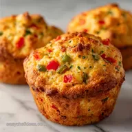 Bell Pepper Muffins in 35 Minutes