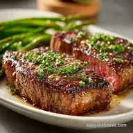 New York Steak: Cast Iron Pan-Seared