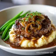 Bobby Flay Salisbury Steak Recipe: Silky, Tender