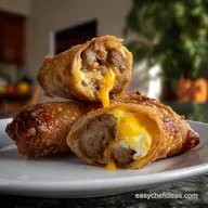 Breakfast Egg Roll: Shatter Crisp Results