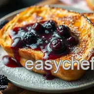Brioche French Toast Bliss! Blackberry Compote Recipe