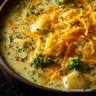 Broccoli Cheese and Potato Soup: Velvety Cheddar Chowder Recipe