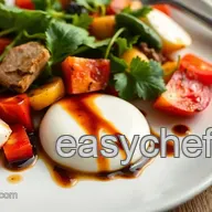 Dreamy Burrata Recipe: My Sunshine Salad with Balsamic