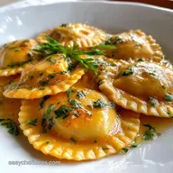Butternut Squash Ravioli: Crispy Baked