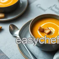 Butternut squash soup recipe: Brown Butter Croutons!
