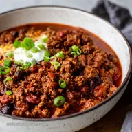Champion Chili My Hearty chili con carne Recipe