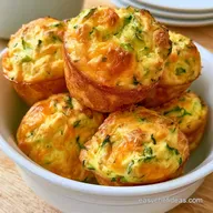 Cheddar Zucchini Muffins in 30 Minutes