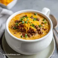 Cheeseburger Soup Recipe in 55 Minutes