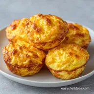 Cheesy Egg Bites with Cottage Cheese