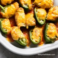 Easy Baked Jalape&ntilde;o Poppers Cheesy Spicy Perfection