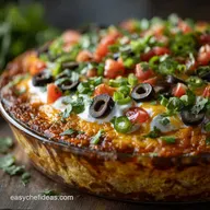 Cheesy Mexican Layer Dip The Ultimate Seven Layer Fiesta Dip