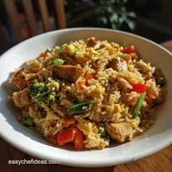 Chicken Fried Rice Recipe for 4 Servings