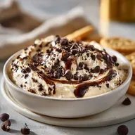 Chocolate Chip Cheesecake Dip in 10 Minutes