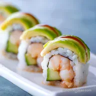 Boston Roll Sushi Recipe: Easy Shrimp, Avocado, and Cucumber
